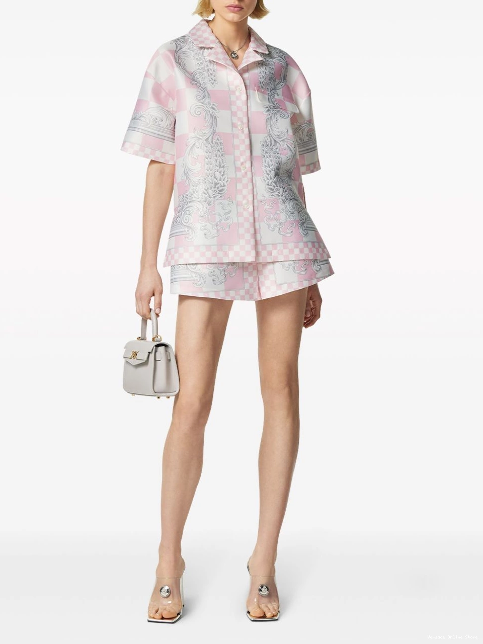 Cheap checked shirt Barocco Versace Women 0731
